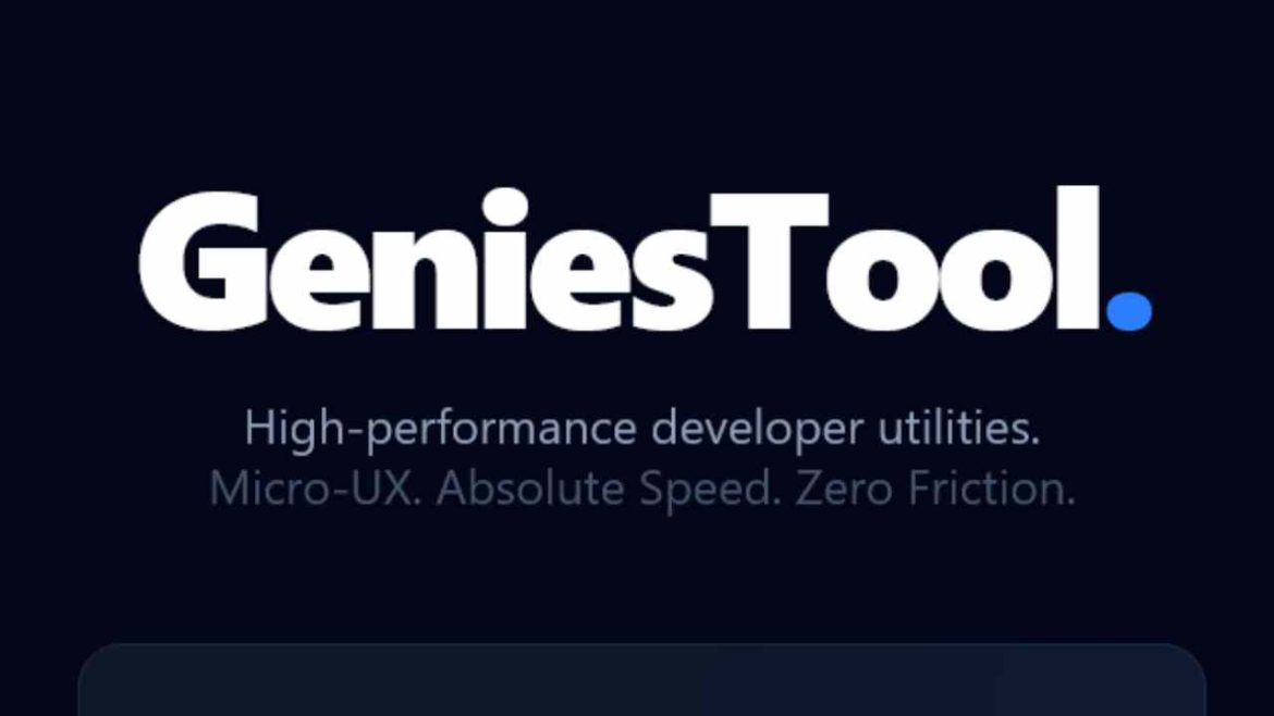 What is GeniesTool.com